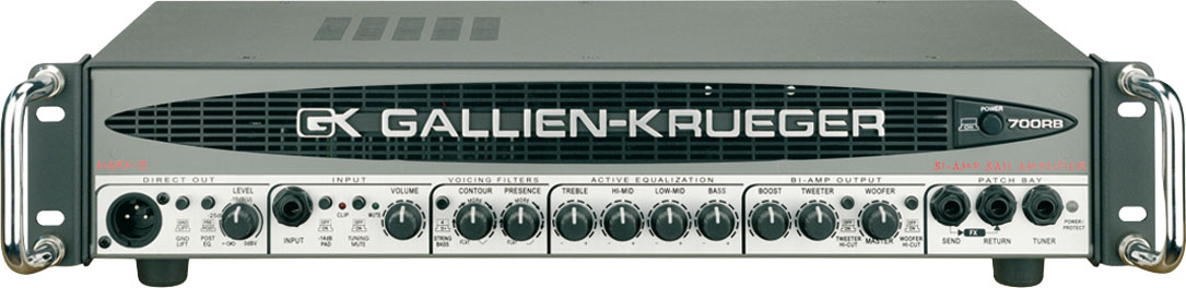 GALLIEN-KRUEGER TETE BASSE GK ARTIST 700RB-II 480/50W