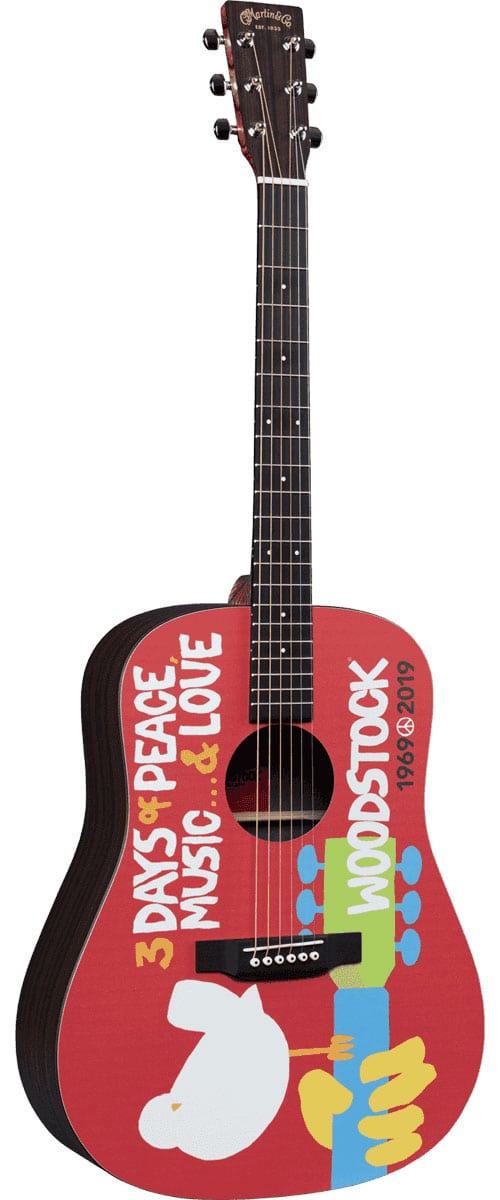 MARTIN GUITARS DX WOODSTOCK 50TH