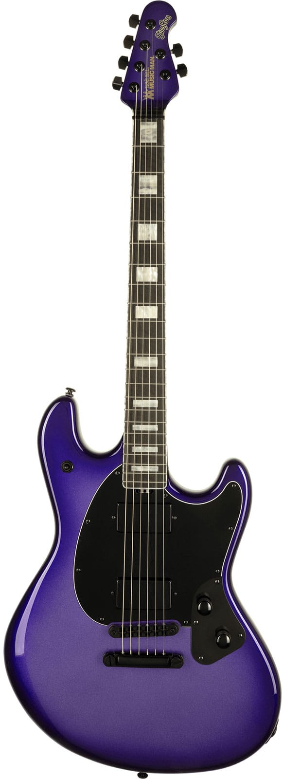 MUSIC MAN BFR STINGRAY HH TREMOLO PLUM CRAZY