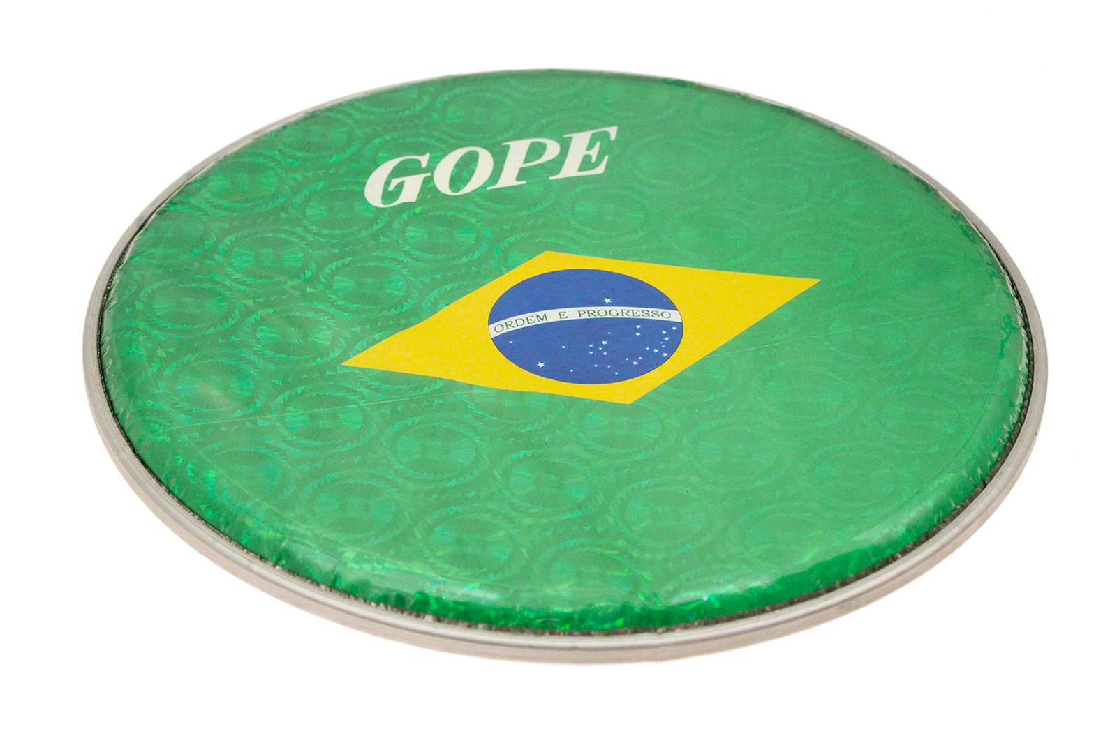 GOPE PERCUSSION HHOL08-BR PEAU DOUBLE HOLOGRAPHIQUE 8