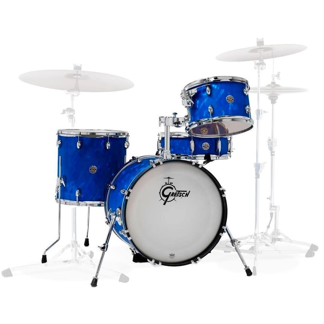 GRETSCH DRUMS CT1-J484-BSF CATALINA CLUB JAZZ 18 BLUE SATIN FLAME 