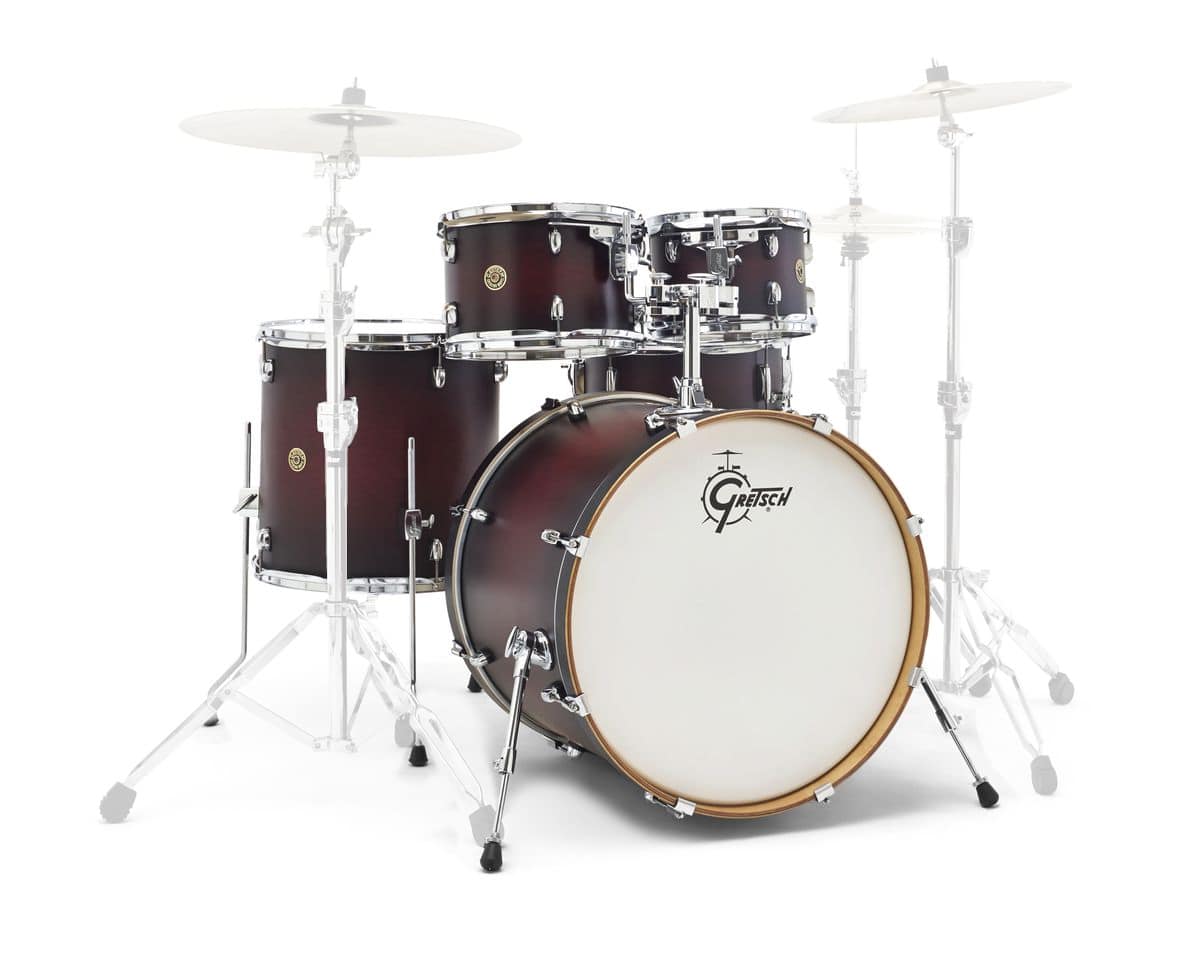 GRETSCH DRUMS CATALINA MAPLE STAGE 22 SATIN DEEP CHERRY BURST