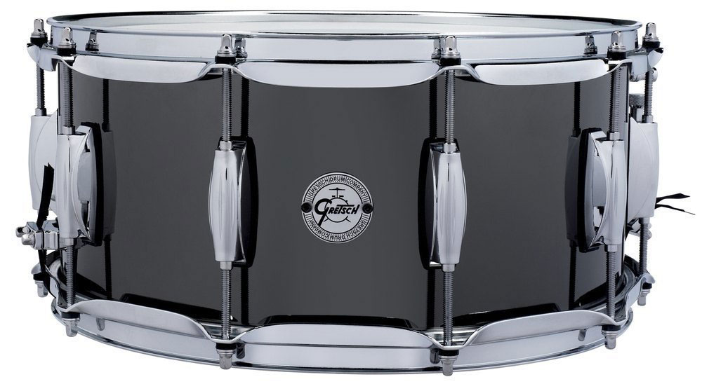 GRETSCH DRUMS BLACK NICKEL OVER STEEL 14 X 6,5