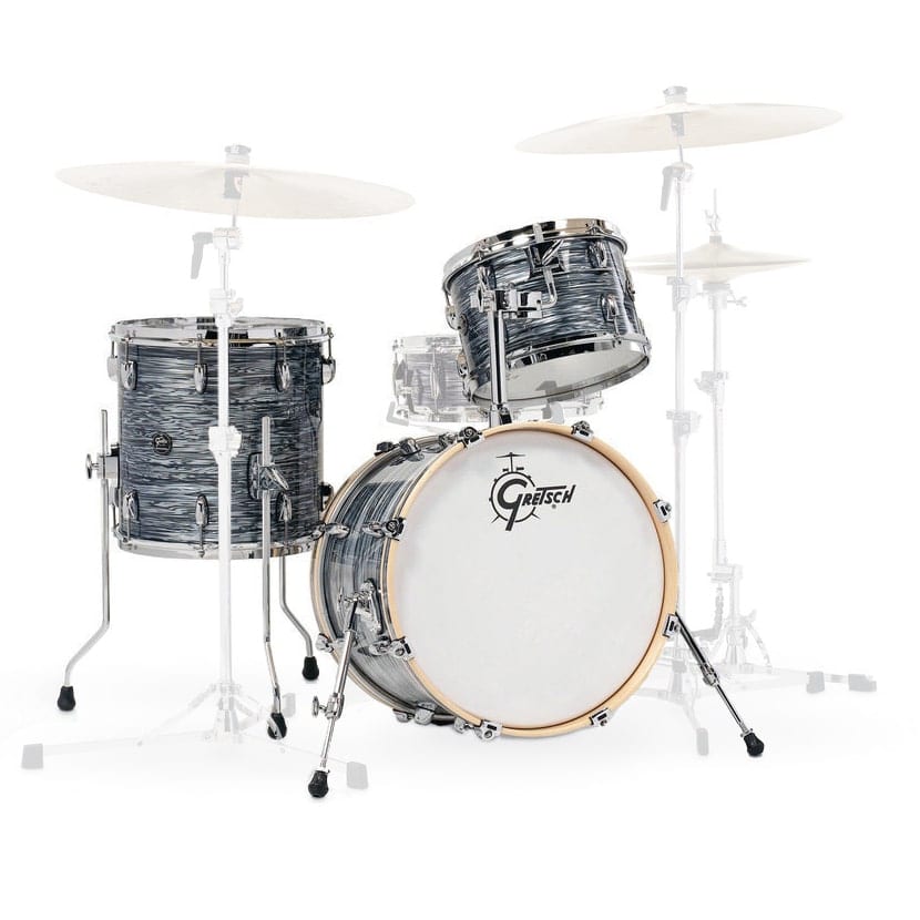 GRETSCH DRUMS RENOWN MAPLE JAZETTE 18 SILVER OYSTER PEARL