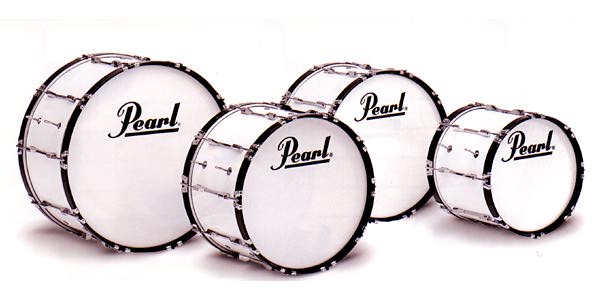 PEARL DRUMS COMPETITOR 18X14 PURE WHITE