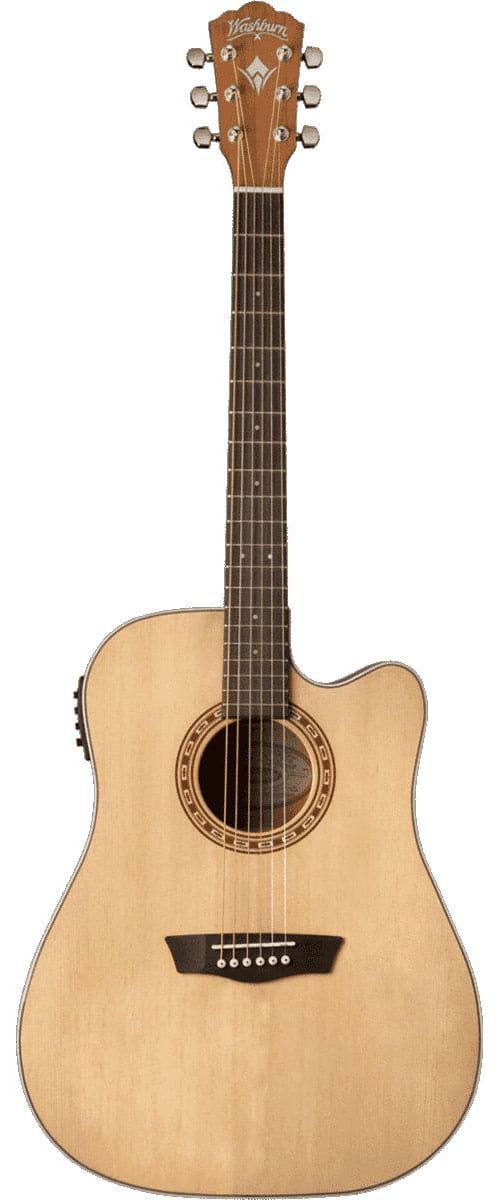 WASHBURN HARVEST D7SCE NATURAL