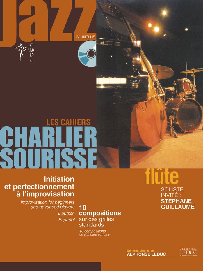 LEDUC LES CAHIERS CHARLIER-SOURISSE POUR FLUTE + AUDIO EN LIGNE