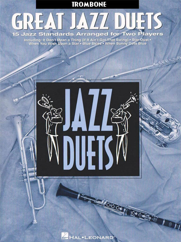 HAL LEONARD GREAT JAZZ DUETS - TROMBONE