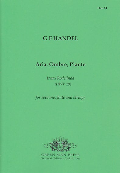 GREEN MAN PRESS HÄNDEL G. F. - ARIA 