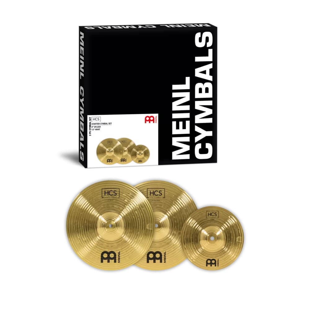 MEINL SET CYMBALES HCS STARTER 8/13