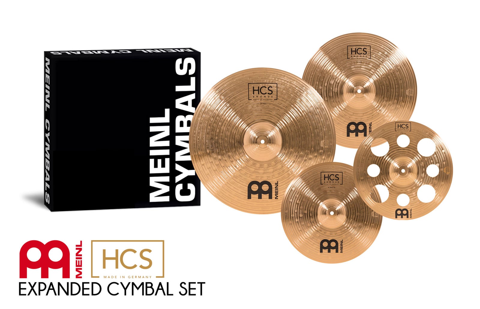 MEINL PACK HCS BRONZE 14-16-20