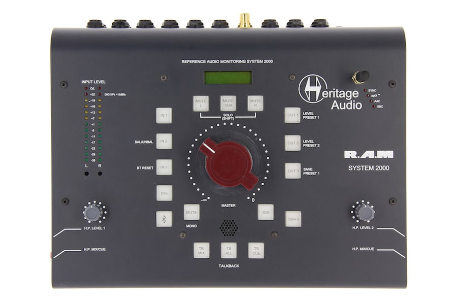 HERITAGE AUDIO R.A.M SYSTEM 2000 MODULE DE MONITORING 