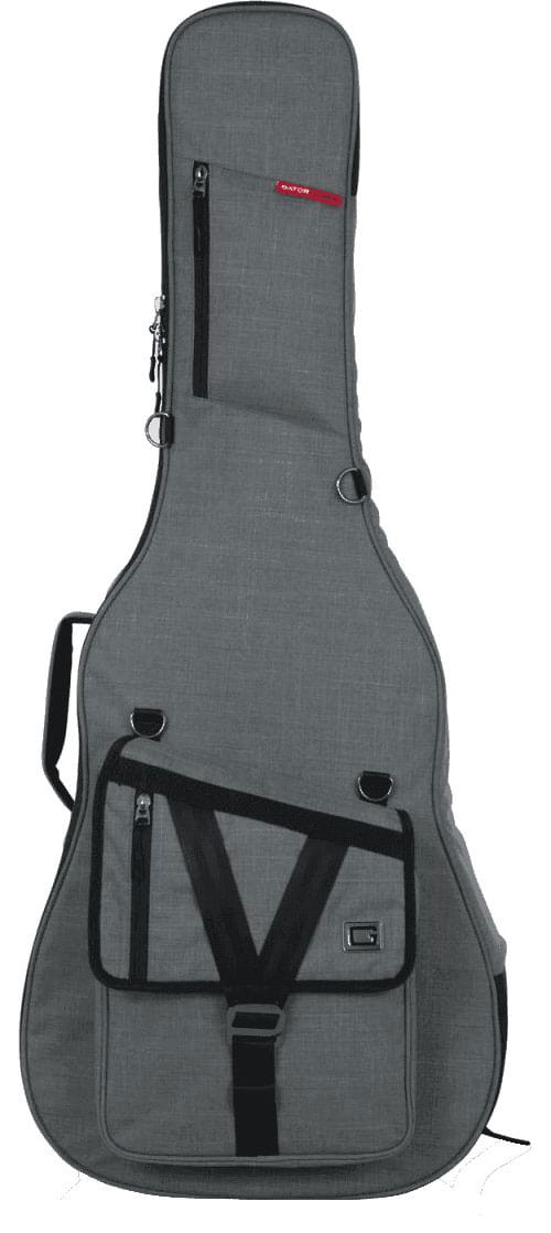 GATOR HOUSSE GUITARE TRANSIT ACOUSTIQUE GRIS