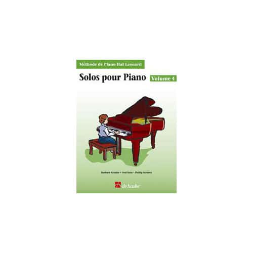 HAL LEONARD SOLOS POUR PIANO, VOLUME 4