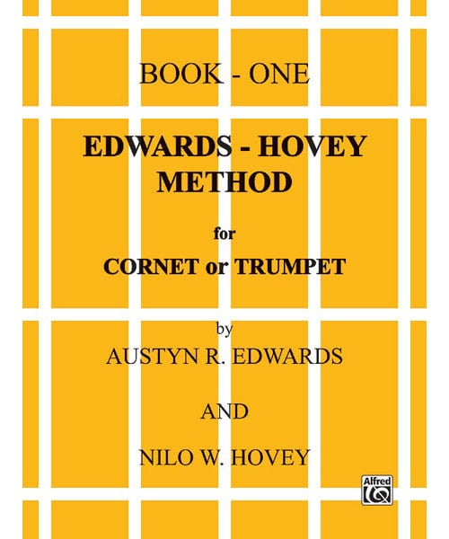 WARNER BROS METHOD EDWARDS-HOVEY FOR CORNET OR TRUMPET VOL.1 ANGLAIS