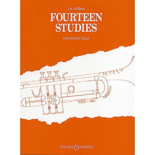 BOOSEY & HAWKES ARBAN J.B. - 14 STUDIES - TROMPETTE(CORNET) 