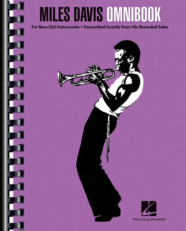 HAL LEONARD MILES DAVIS - OMNIBOOK (Bass Clef Instruments) 