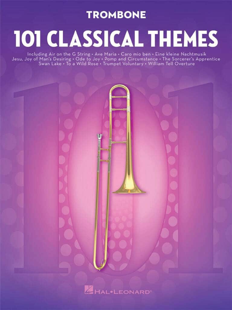 HAL LEONARD 101 CLASSICAL THEMES FOR TROMBONE