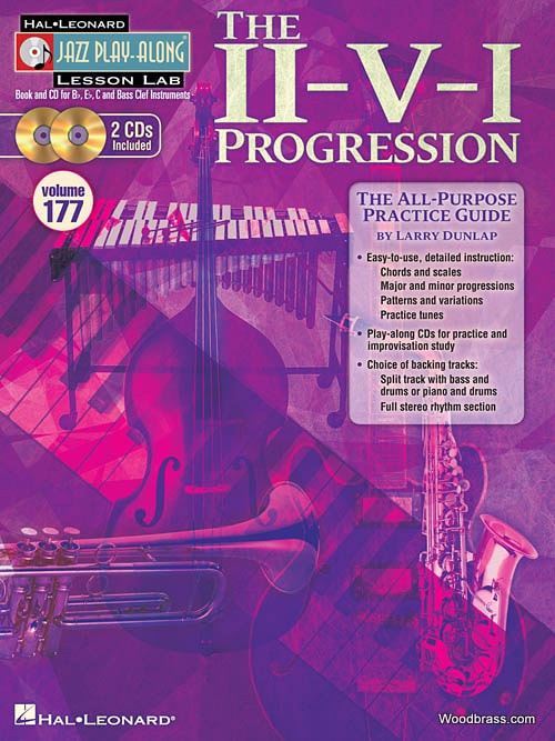 HAL LEONARD JAZZ PLAY ALONG LESSON LAB VOL.177 - THE II-V-I- PROGRESSION