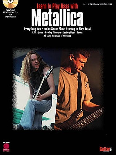 HAL LEONARD CHARUPAKORN JOE - LEARN TO PLAY THE BASS WITH METALLICA - BASS GUITAR