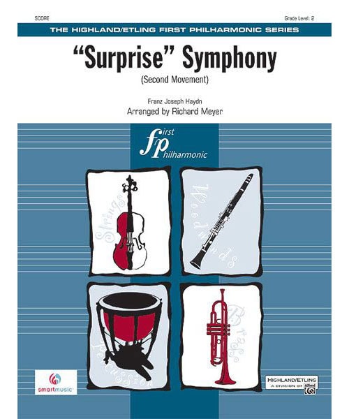 ALFRED PUBLISHING HAYDN F.J. - ”SURPRISE” SYMPHONY - SCORE & PARTS 