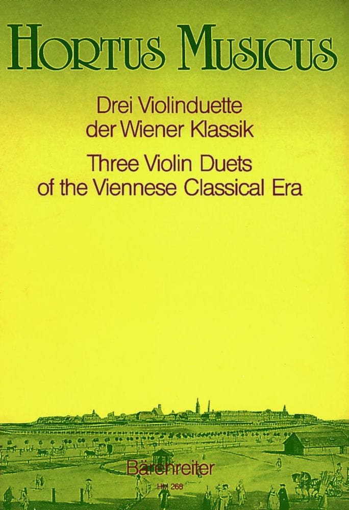 BARENREITER DREI VIOLINDUETTE DER WIENER KLASSIK - DEUX VIOLONS