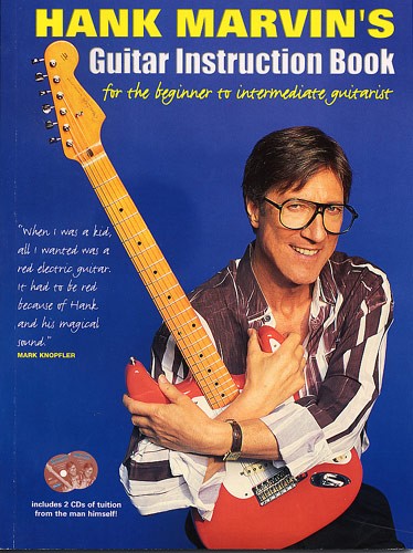 HUDSON MUSIC HANK MARVIN'S GUITAR INSTRUCTION BOOK + CD - GUITAR