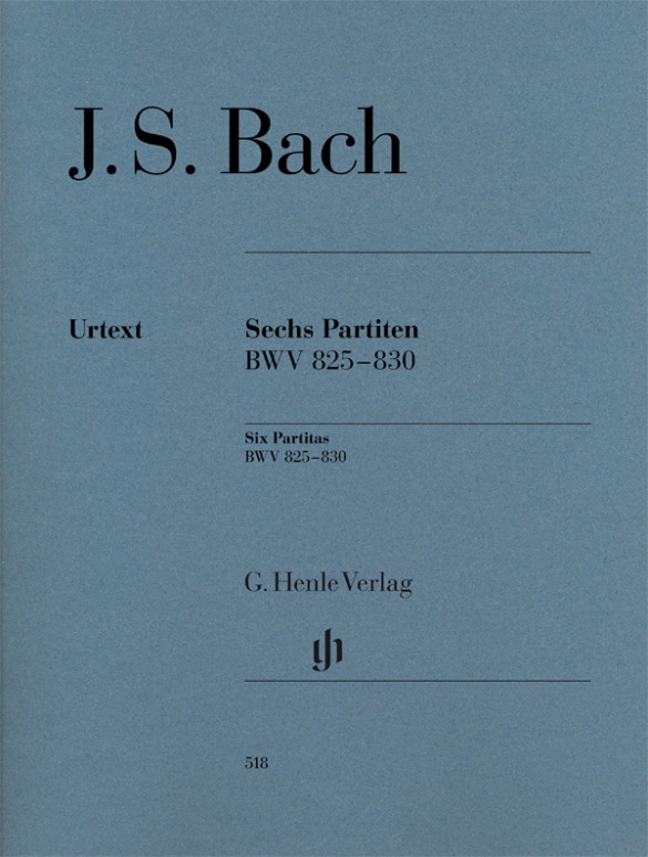 HENLE VERLAG BACH J.S. - SIX PARTITAS BWV 825-830