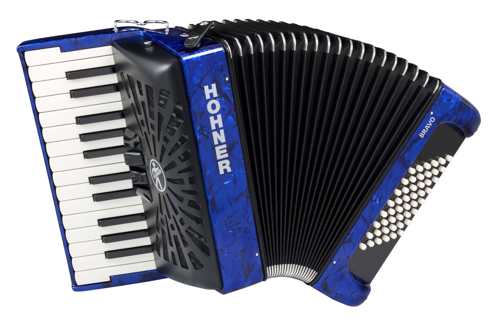 HOHNER BRAVO II 48 BLEU