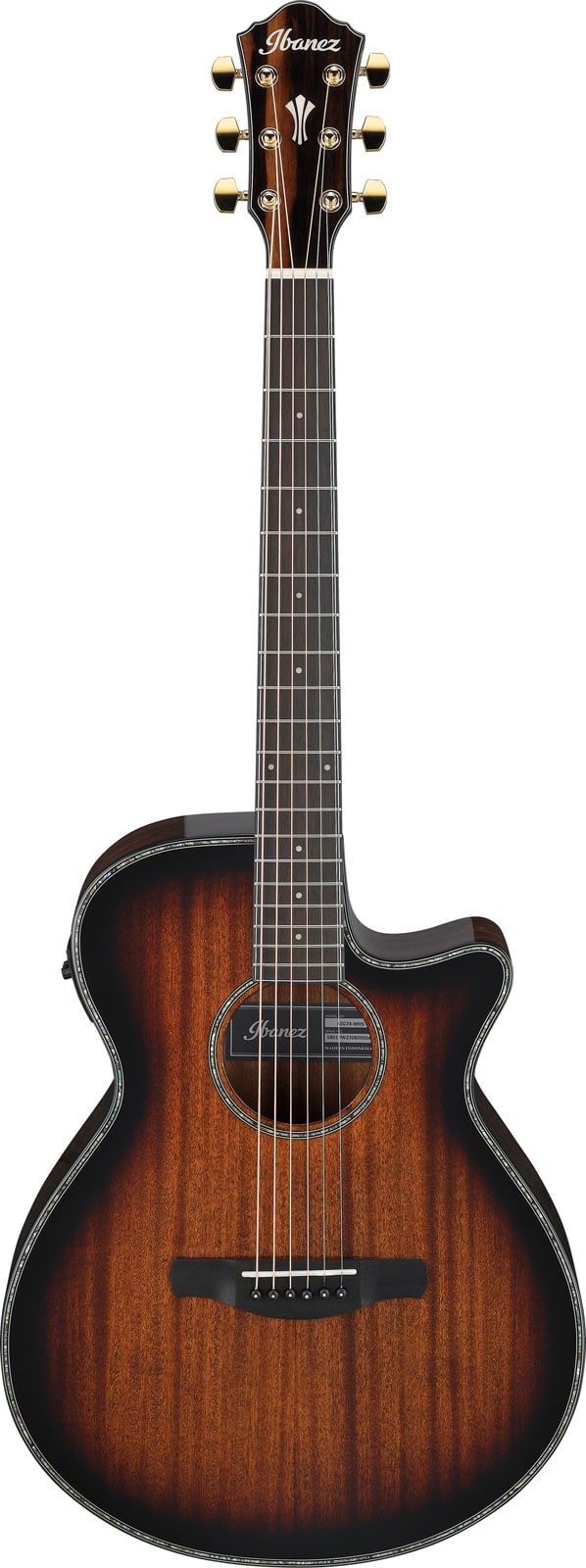 IBANEZ AEG74-MHS MAHOGANY SUNBURST