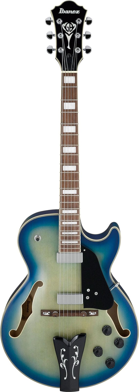 IBANEZ GB10EM JET BLUE BURST GEORGE BENSON SIGNATURE