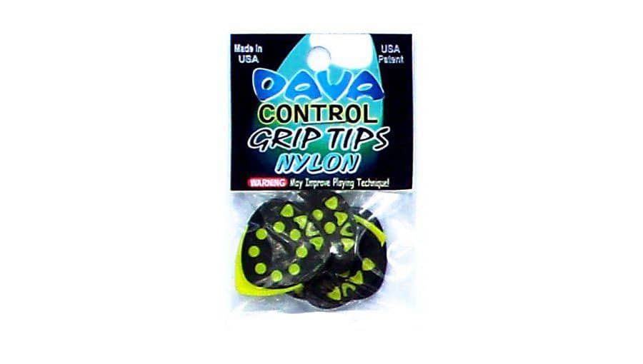 DAVA MEDIATORS GRIP TIPS NYLON, SACHET DE 6 PCS