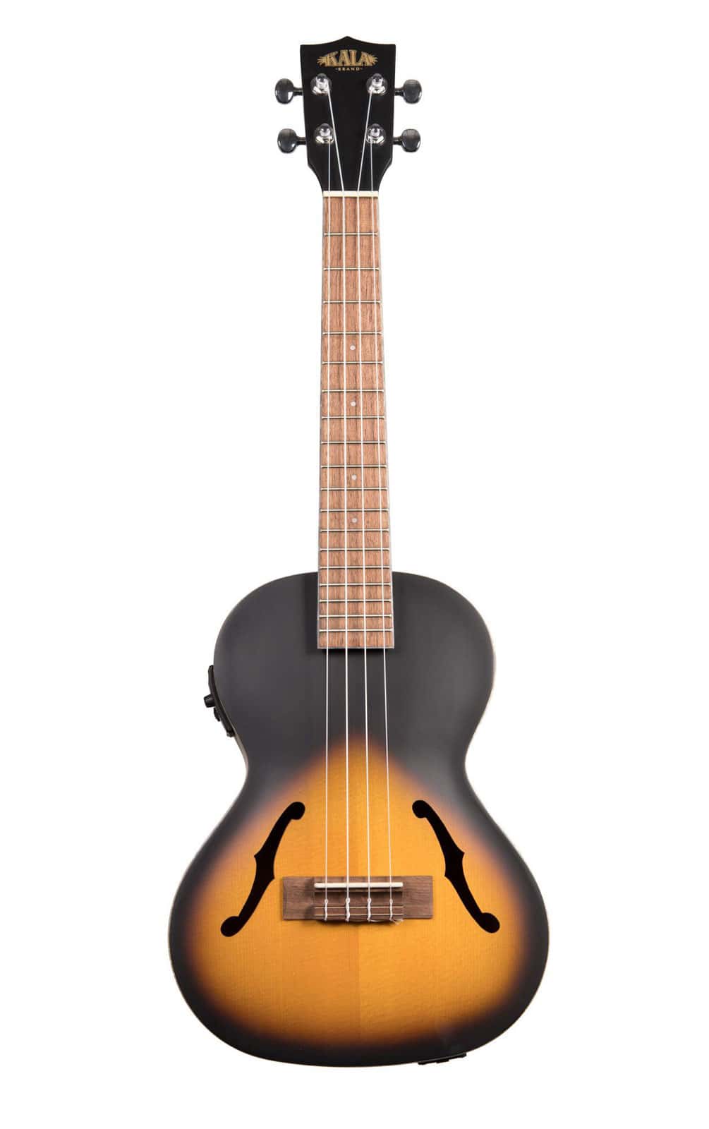 KALA CROSSOVER ARCHTOP HOLLOW TENOR ELECTRO-ACOUSTIQUE TOBACCO