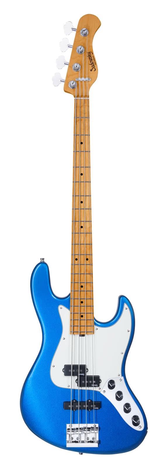 SADOWSKY GUITARS METROEXPRESS, HYBRID PJ 4 - ICE BLUE METALLIC,MAPLE