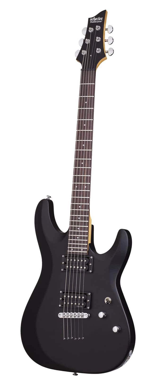 SCHECTER C-6 DELUXE SATIN BLACK