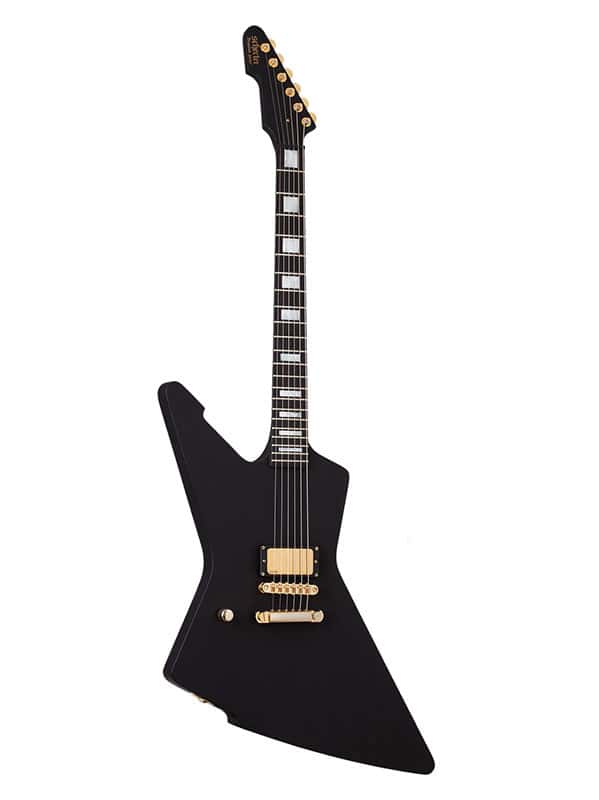 SCHECTER E-1 LH CESAR SOTO SIGNATURE SATIN BLACK