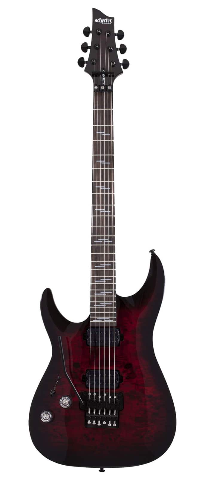 SCHECTER OMENELITE-6FRL-BCHB OMEN ELITE 6 FLOYD ROSE GAUCHER BLACK CHERRY BURST- STOCK-B