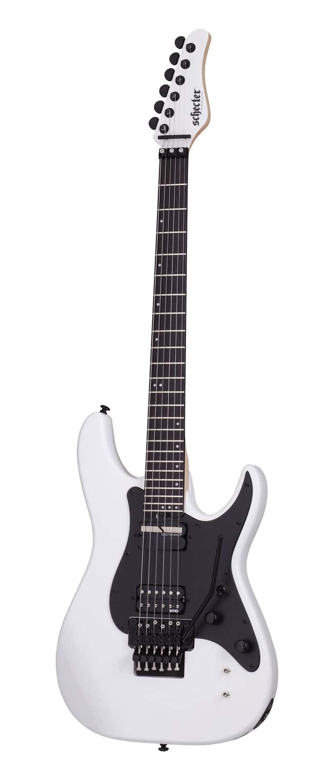 SCHECTER SS SUNVALLEY FR SUSTAINIAC WHITE