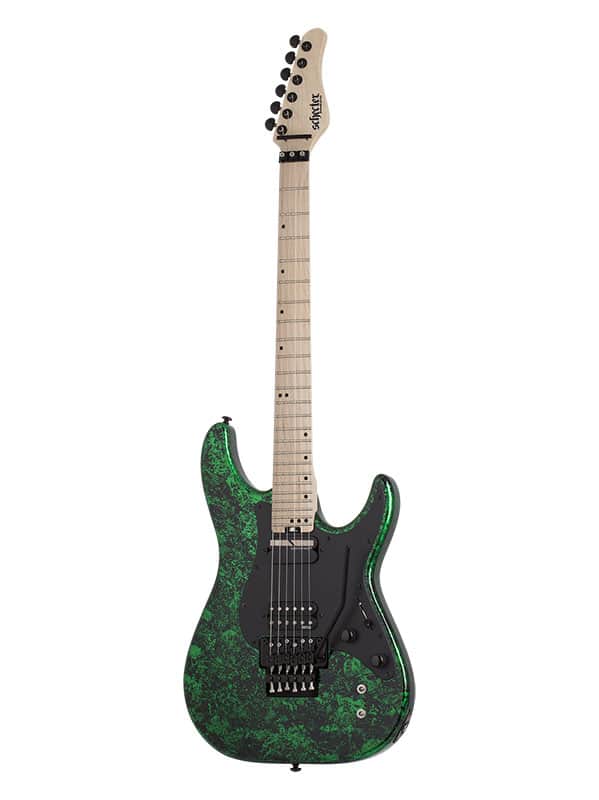 SCHECTER SUNVALLEY FR GREEN REIGN