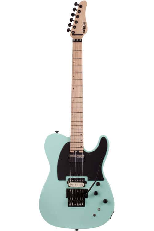 SCHECTER SUNVALLEY FR SUSTAINIAC SEAFOAM GREEN