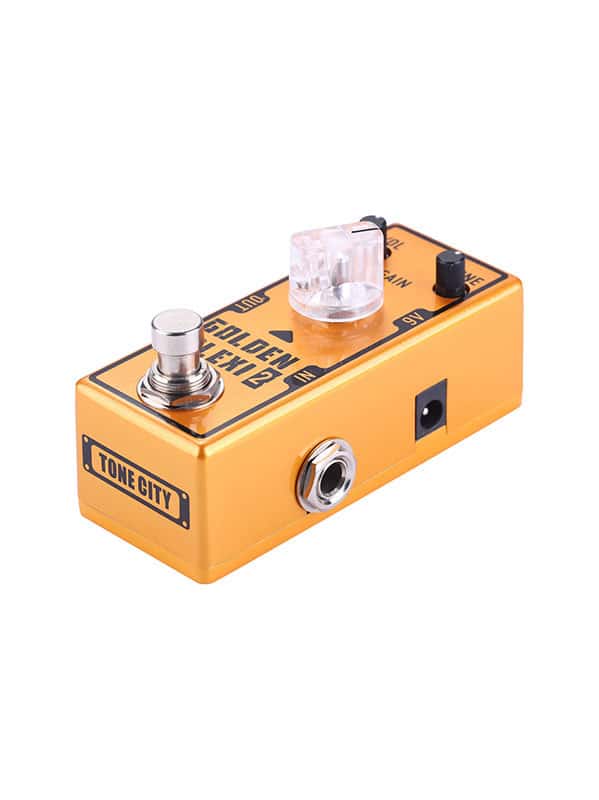 TONE CITY GOLDEN PLEXI II, PÉDALE DISTORTION