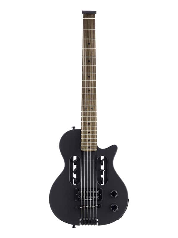 TRAVELER GUITAR ESCAPE EG-1 BLACKOUT, MICRO H, ACCORDEUR ET 4 EFFETS INTEGRES, AMPLI CASQUE - BLACK