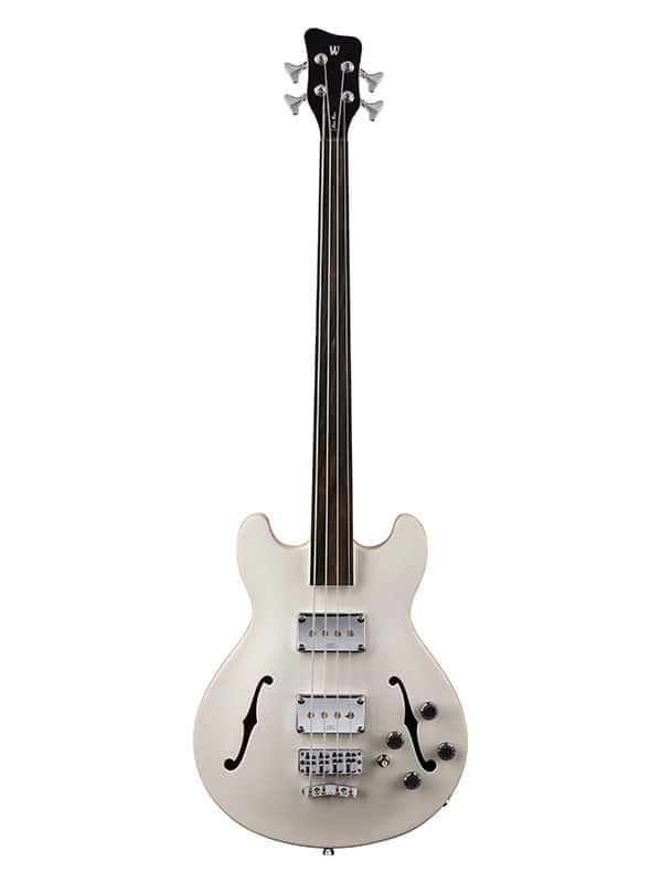 WARWICK BASS GPS STAR BASS 4 FRETLESS - CREME WHITE