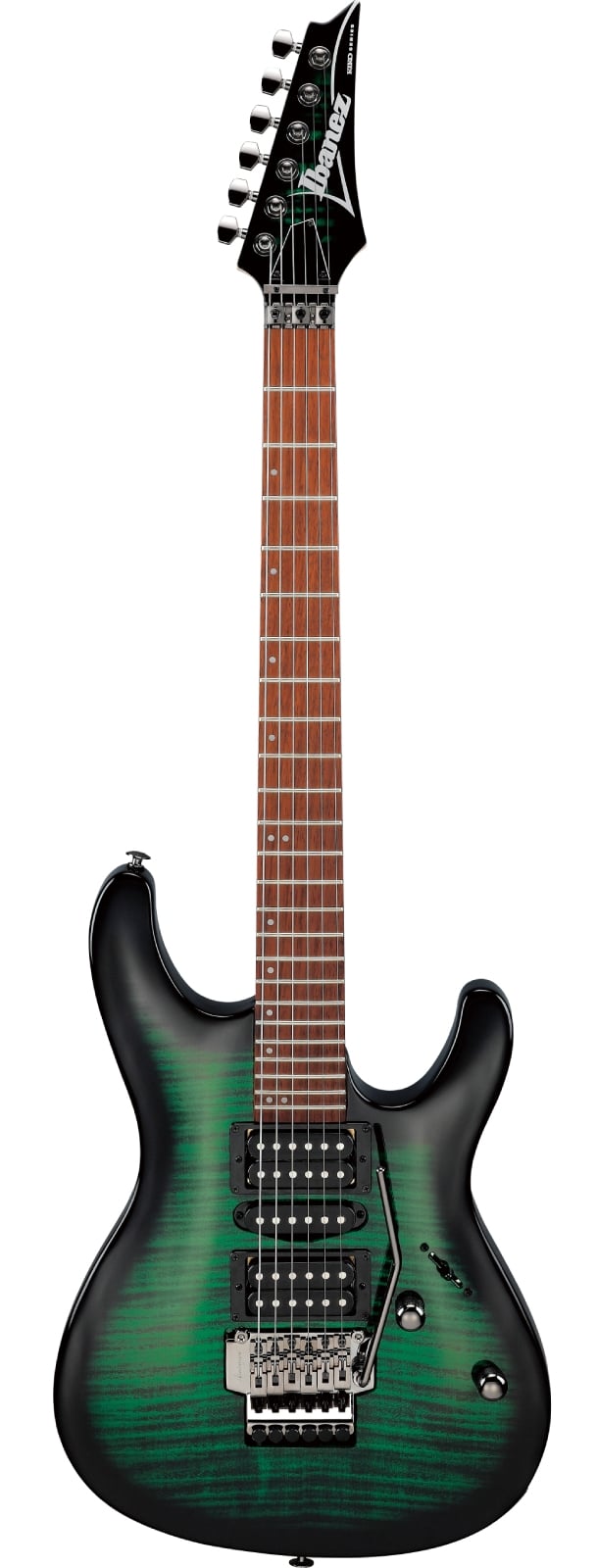 IBANEZ KIKOSP3 TRANSPARENT EMERALD BURST SIGNATURE