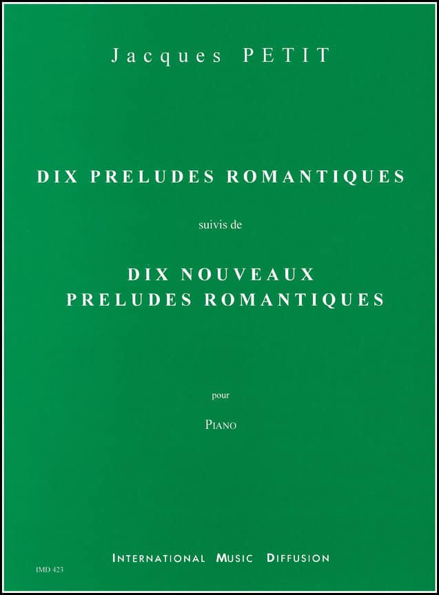 IMD ARPEGES PETIT - 10 PRÉLUDES ROMANTIQUES ... - PIANO