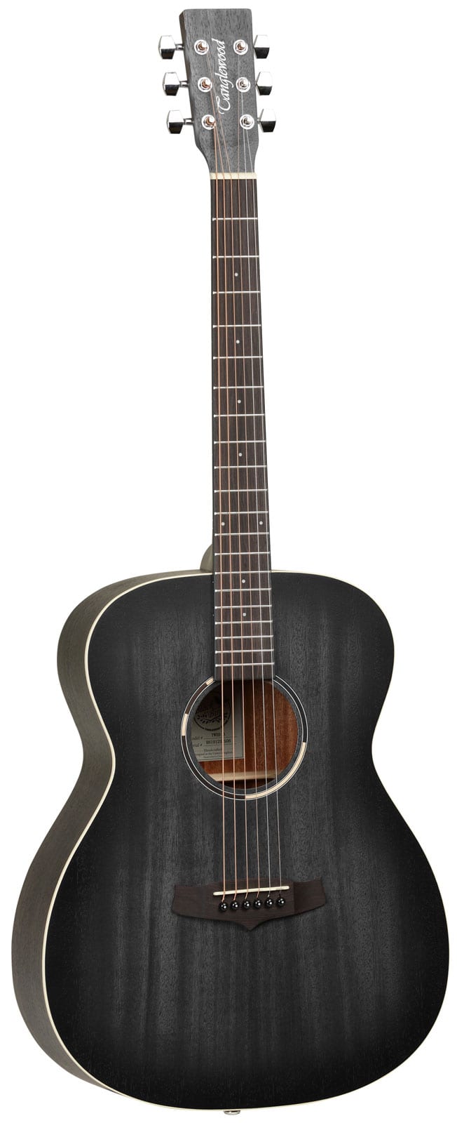 TANGLEWOOD BLACK BIRD TWBB O SMOKESTACK BLACK SATIN