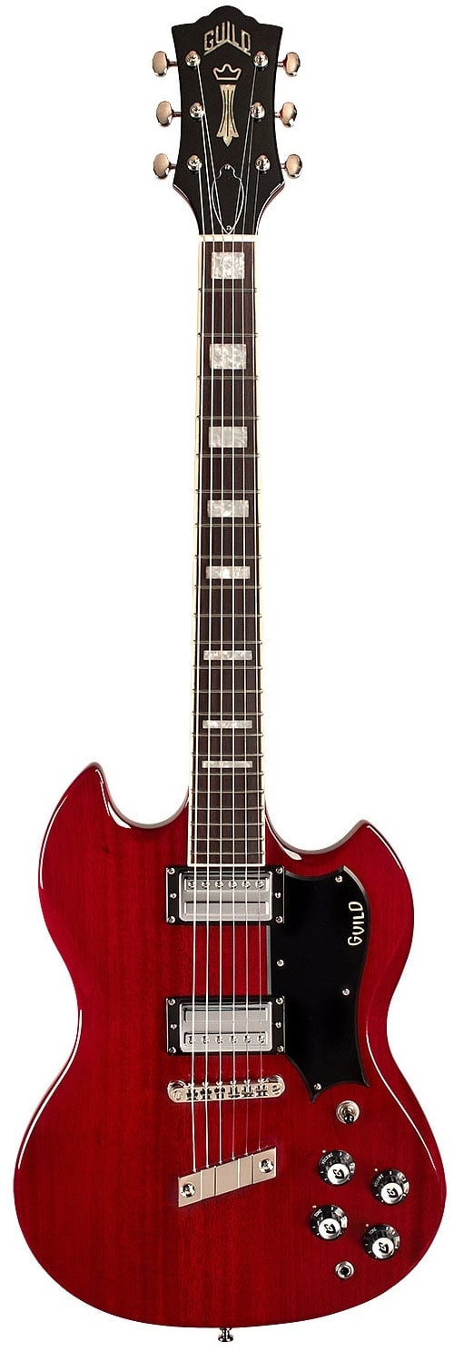 GUILD POLARA DELUXE CHERRY RED