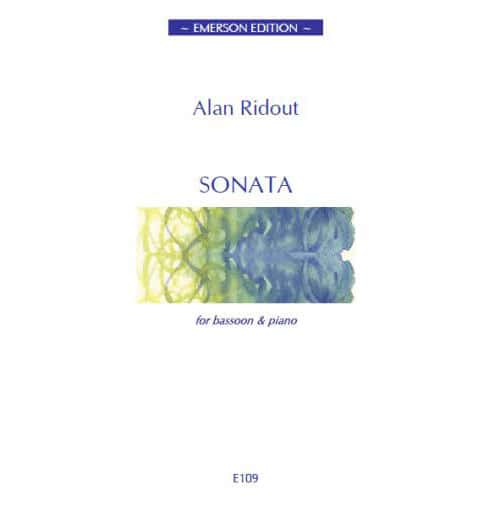 EMERSON RIDOUT ALAN - SONATA - BASSON & PIANO