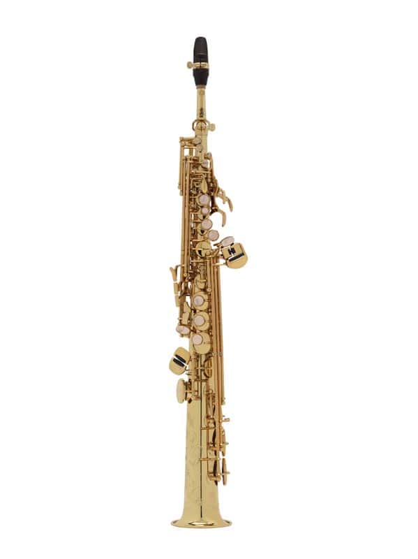 SELMER SA/80 SÉRIE II - SOPRANO SIB BROSSÉ GOLD GRAVÉ