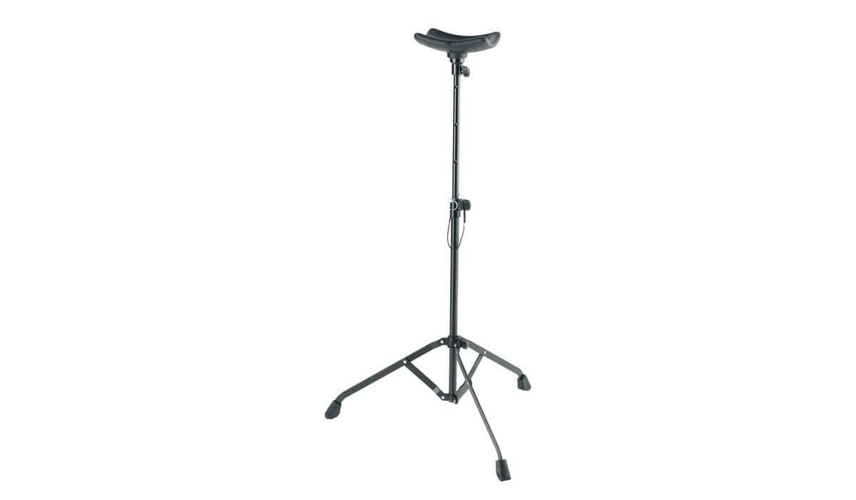 K&M 14951-000-55 STAND DE TUBA NOIR (JEUX DEBOUT)